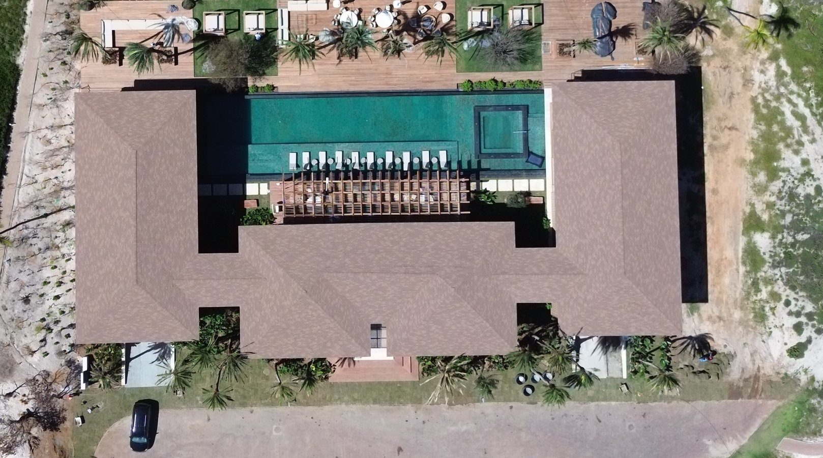 Praia do Forte — residencial alto padrão · vista aérea · Bahia